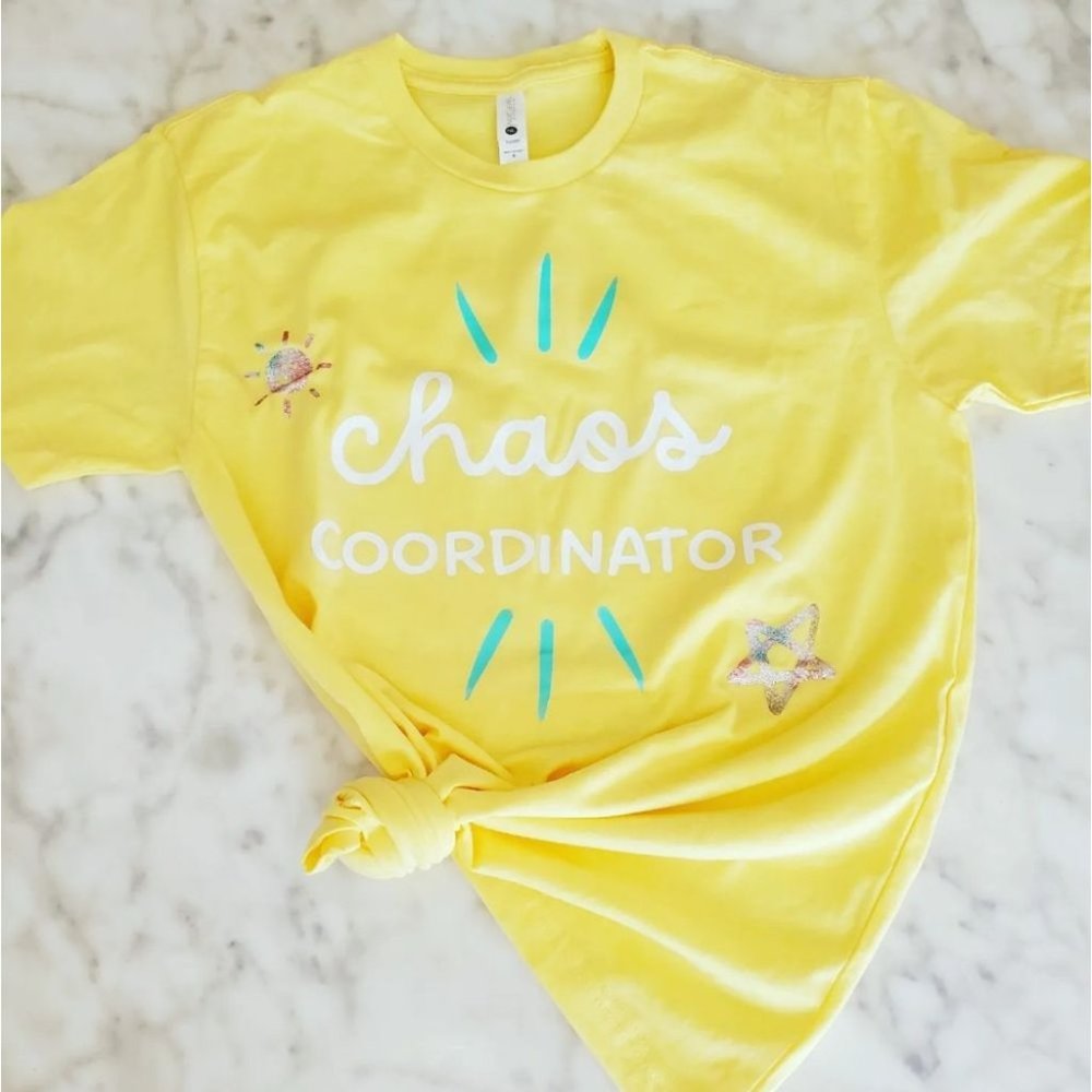 Chaos Coordinator Mom Life graphic Shirt Mother’s Day Tee Shirt teacher …